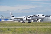 Самолет A350 авиакомпании Finnair совершил вынужденную посадку в "Шереметьево"