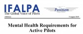 Позиция IFALPA: О требованиях к психическому здоровью действующих пилотов
