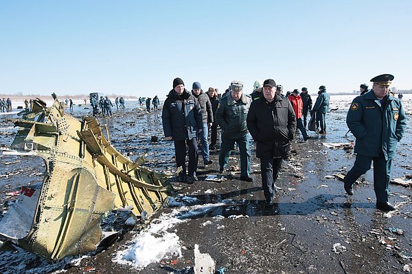 Самолет FlyDubai разбился в марте в ростовском аэропорту из-за ошибки пилота