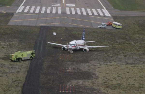 Испытания SSJ 100 в Исландии закончились инцидентом из-за усталости пилотов