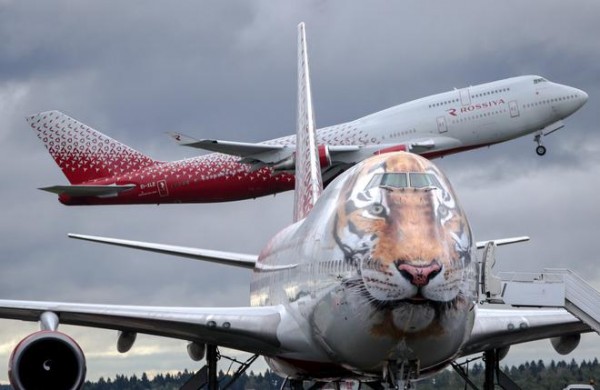 Авиакомпания &quot;Россия&quot; получила шестой Boeing 747-400